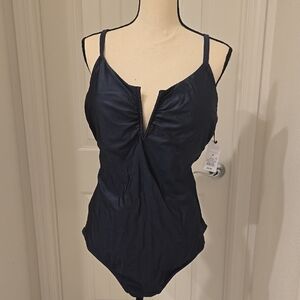 Navy One-Piece Swimsuit- new with tags never used